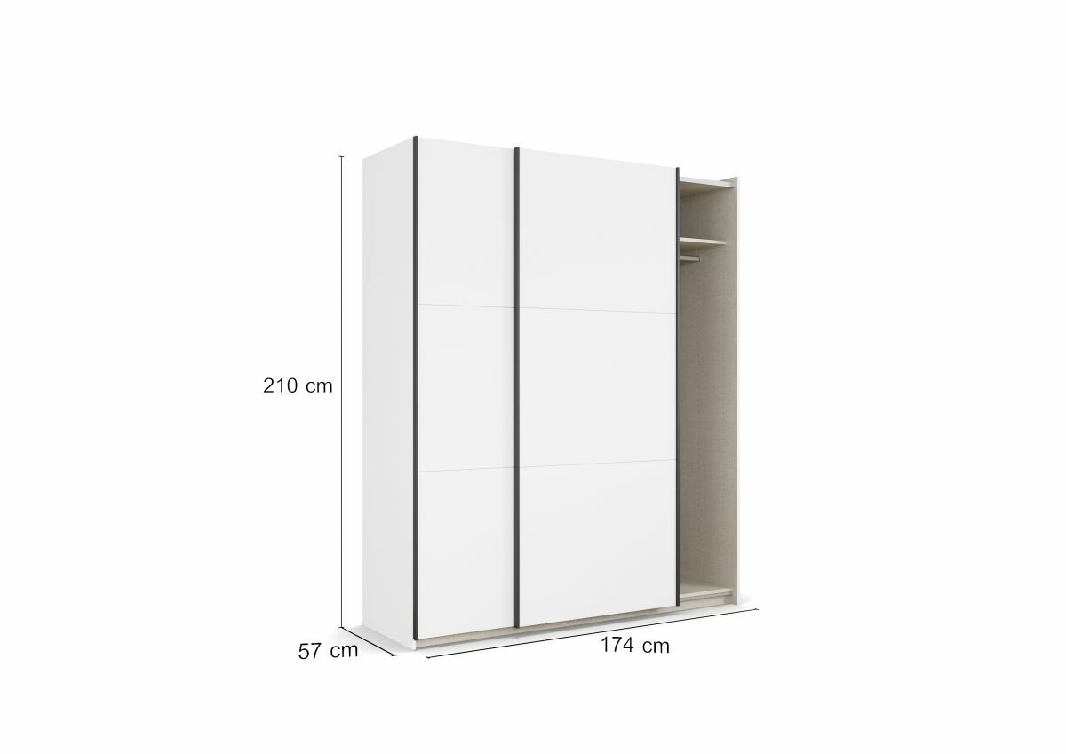 Schwebetürenschrank, Kronach