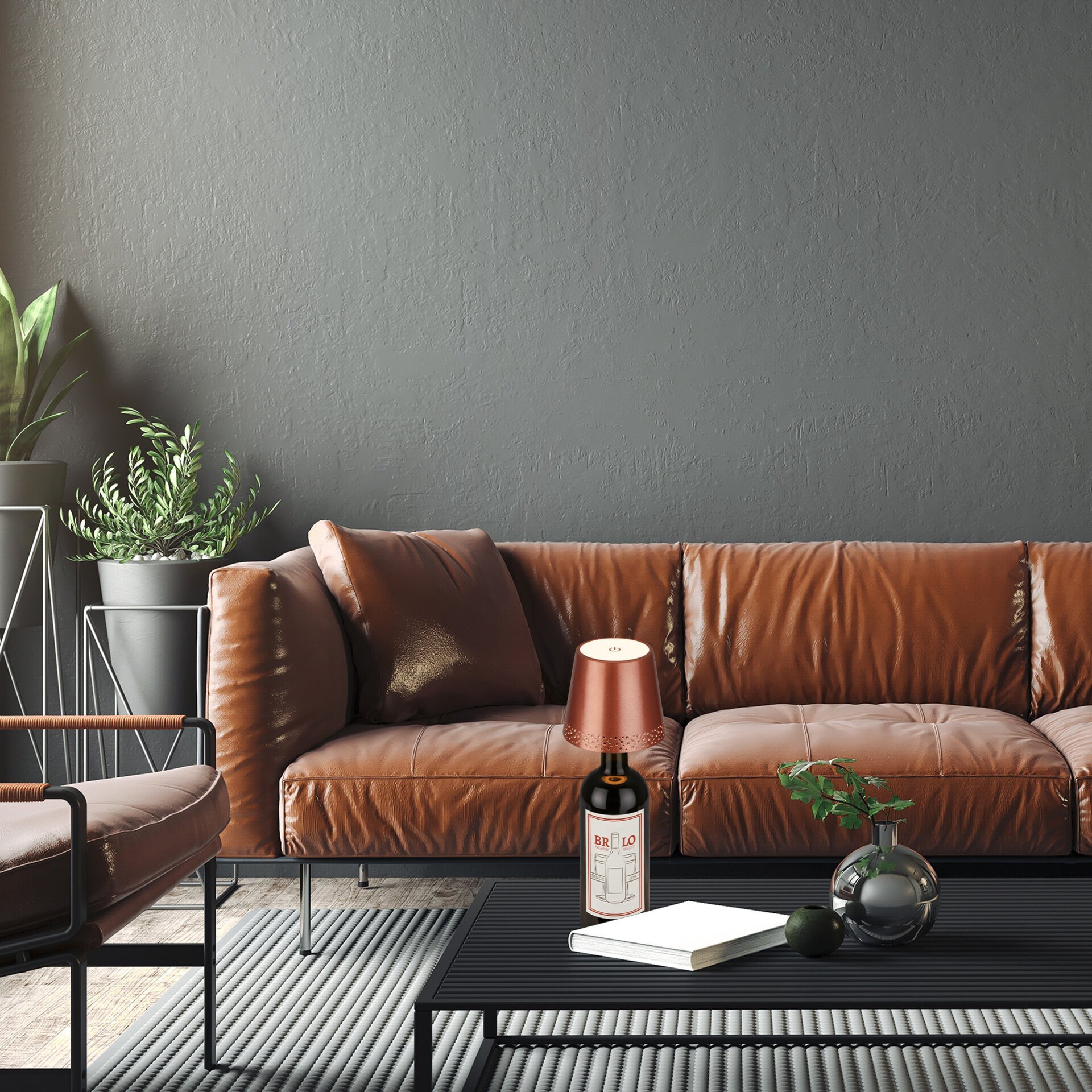 Tischleuchte, Flaska