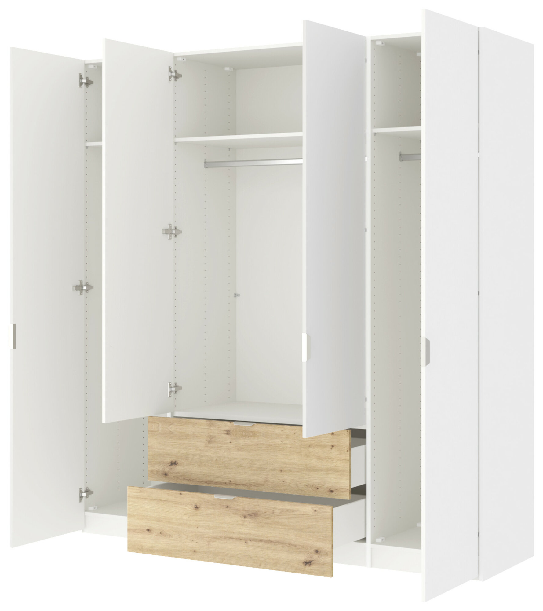 Drehtürenschrank, Longline