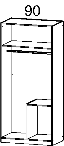 Drehtürenschrank, Alvara