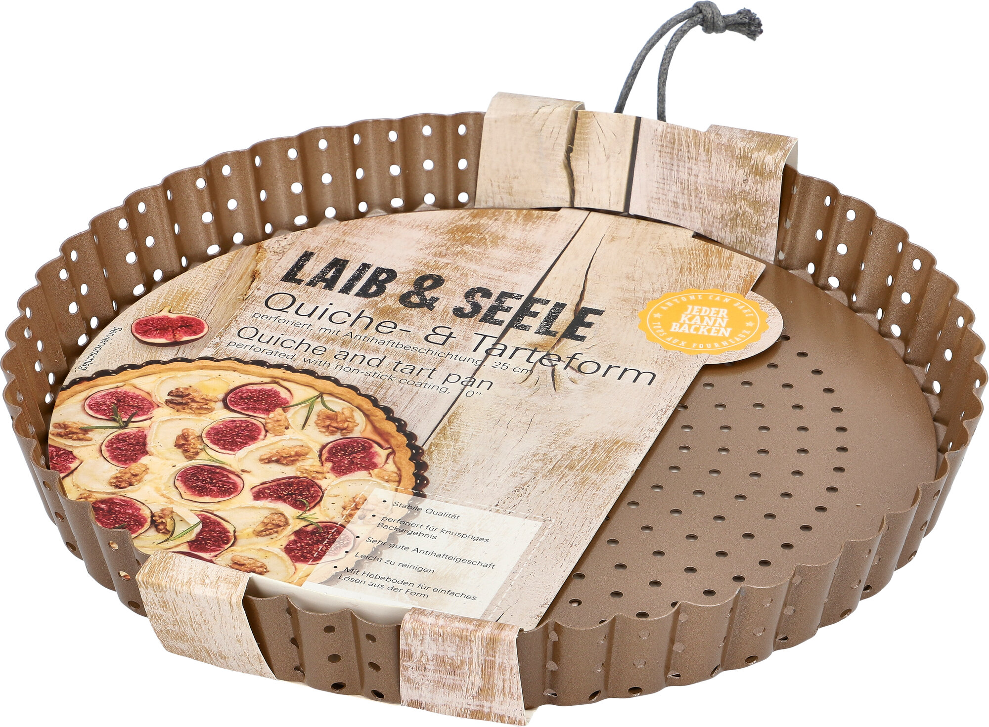 Quiche- & Tarteform, Laib & Seele