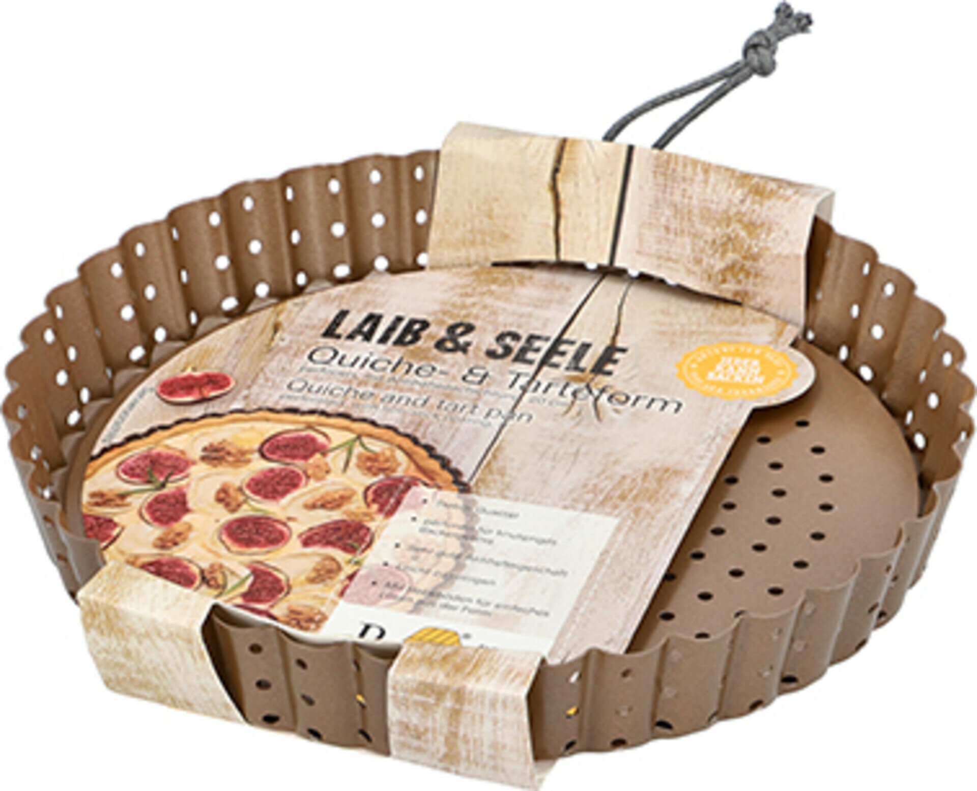 Quiche- & Tarteform, Laib & Seele