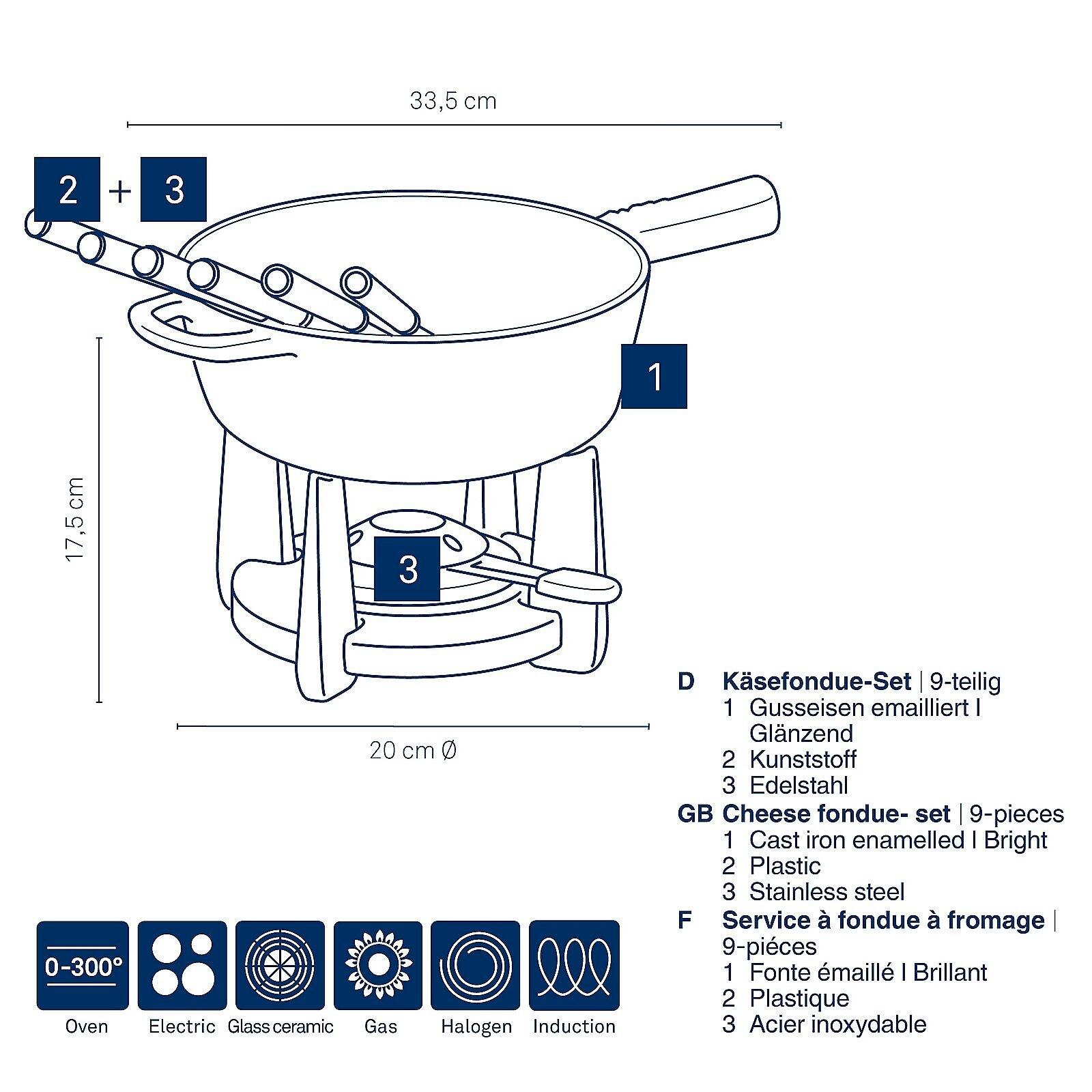 Käsefondue-Set, Calido