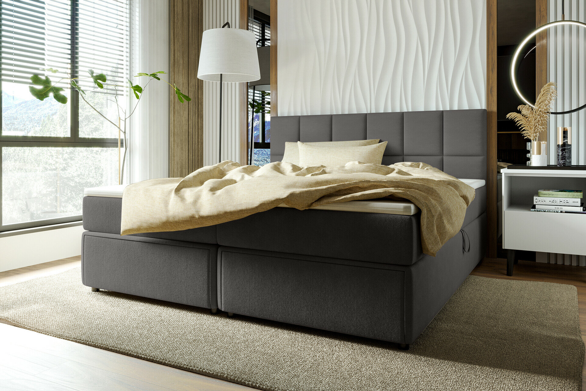 Boxspringbett, Garda