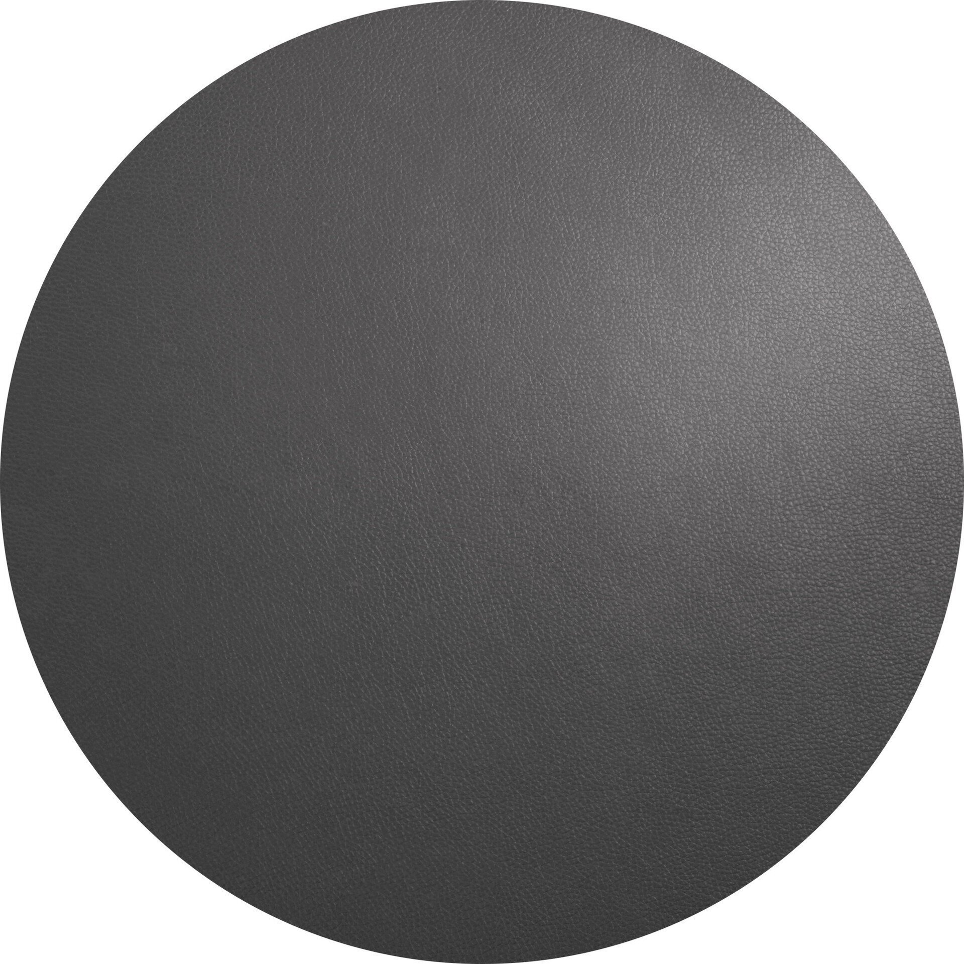 Tischset rund, Leather