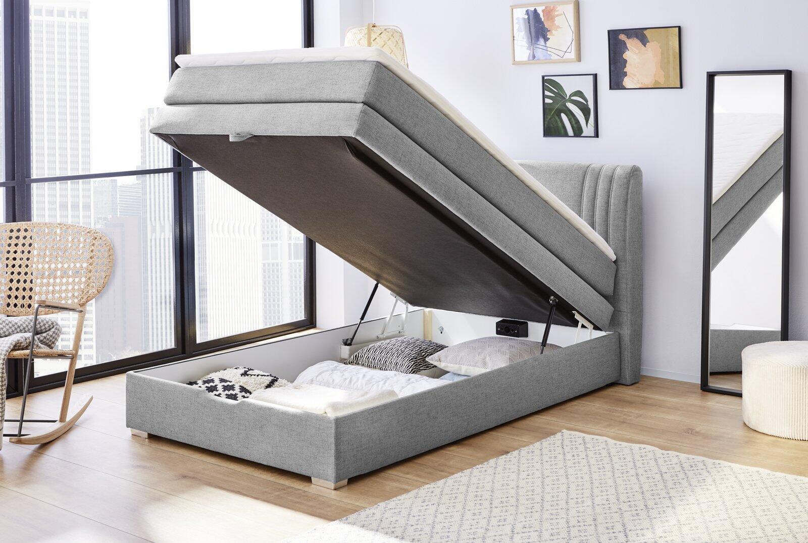 Boxspringbett m bk, Amira