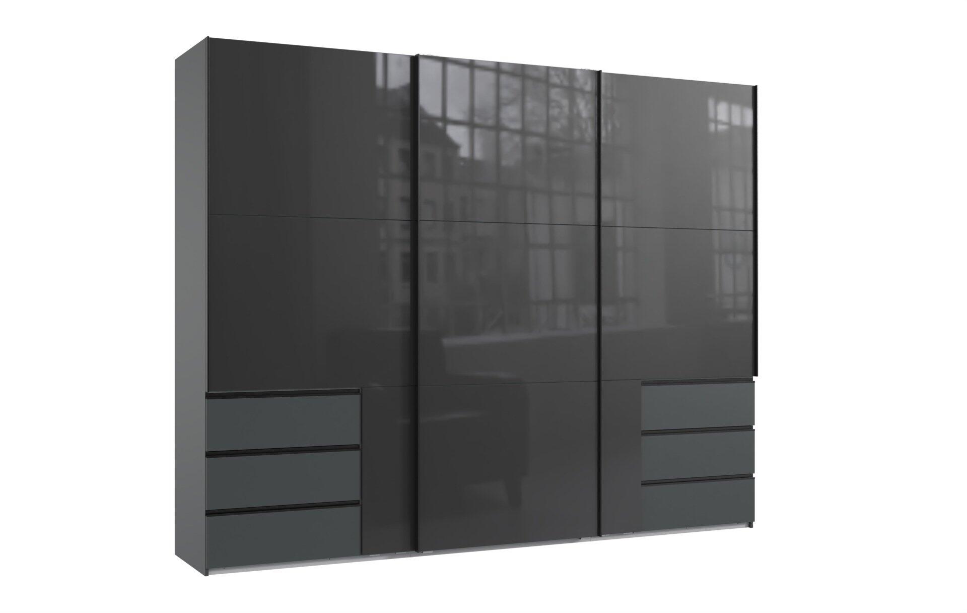 Schwebetürenschrank, Level36BlackC