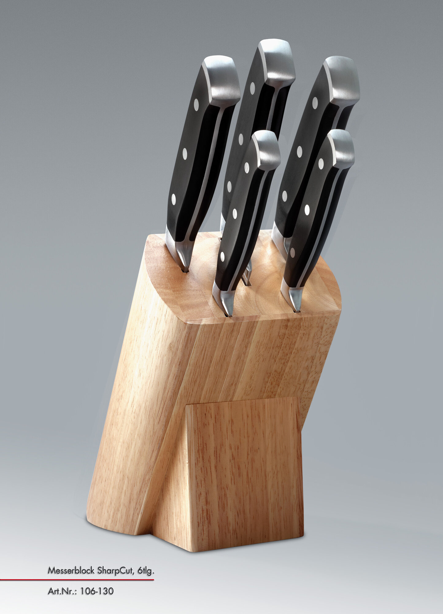 Messerset 6 tlg., Sharp Cut