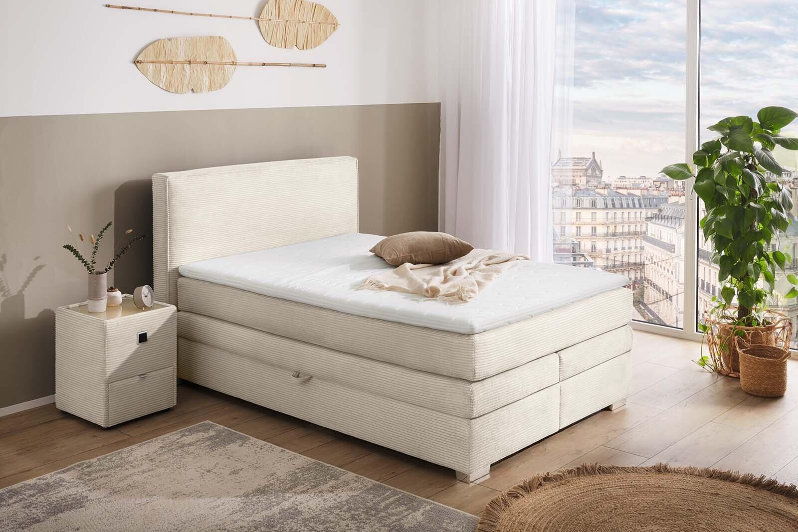 Boxspringbett m bk, Arabella