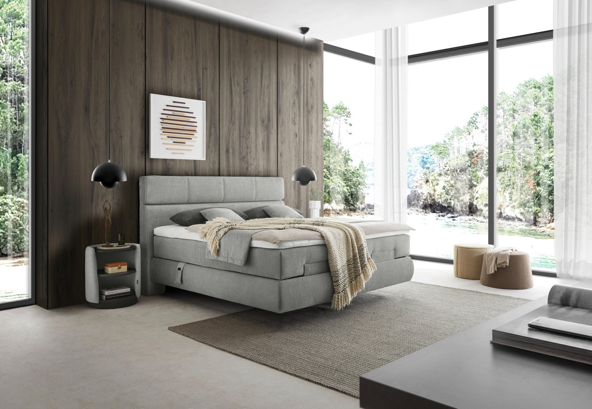 Motor-Boxspringbett, Luxor Line