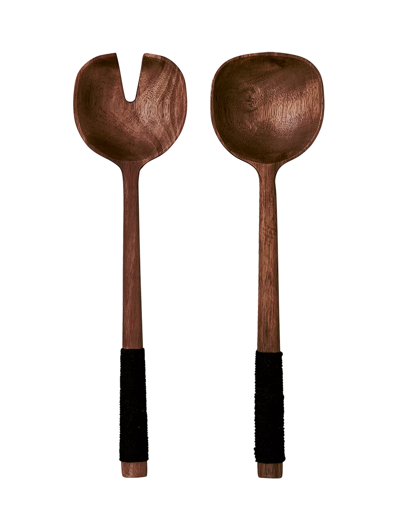 Salatbesteck, Wood
