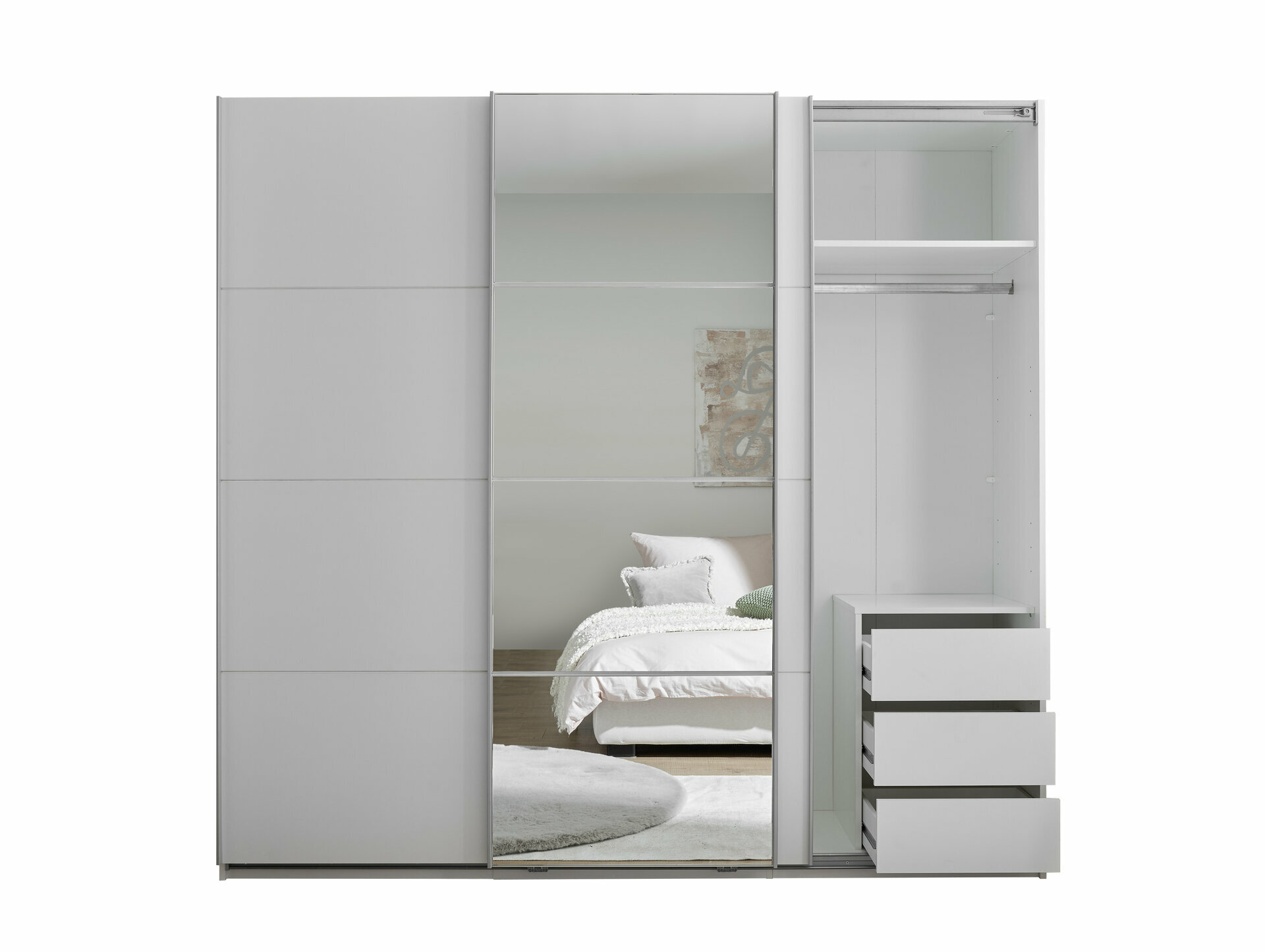Schwebetürenschrank, Carano Schwebetürenschrank, Carano