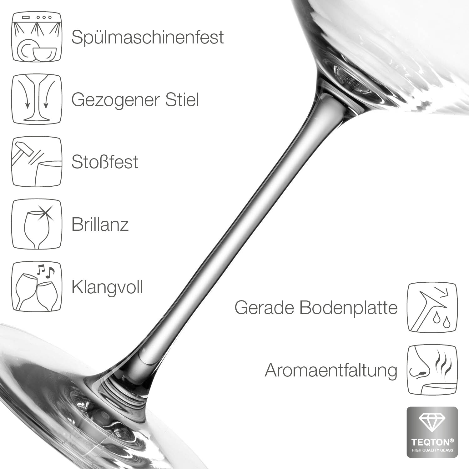 Rotweinglas, Puccini