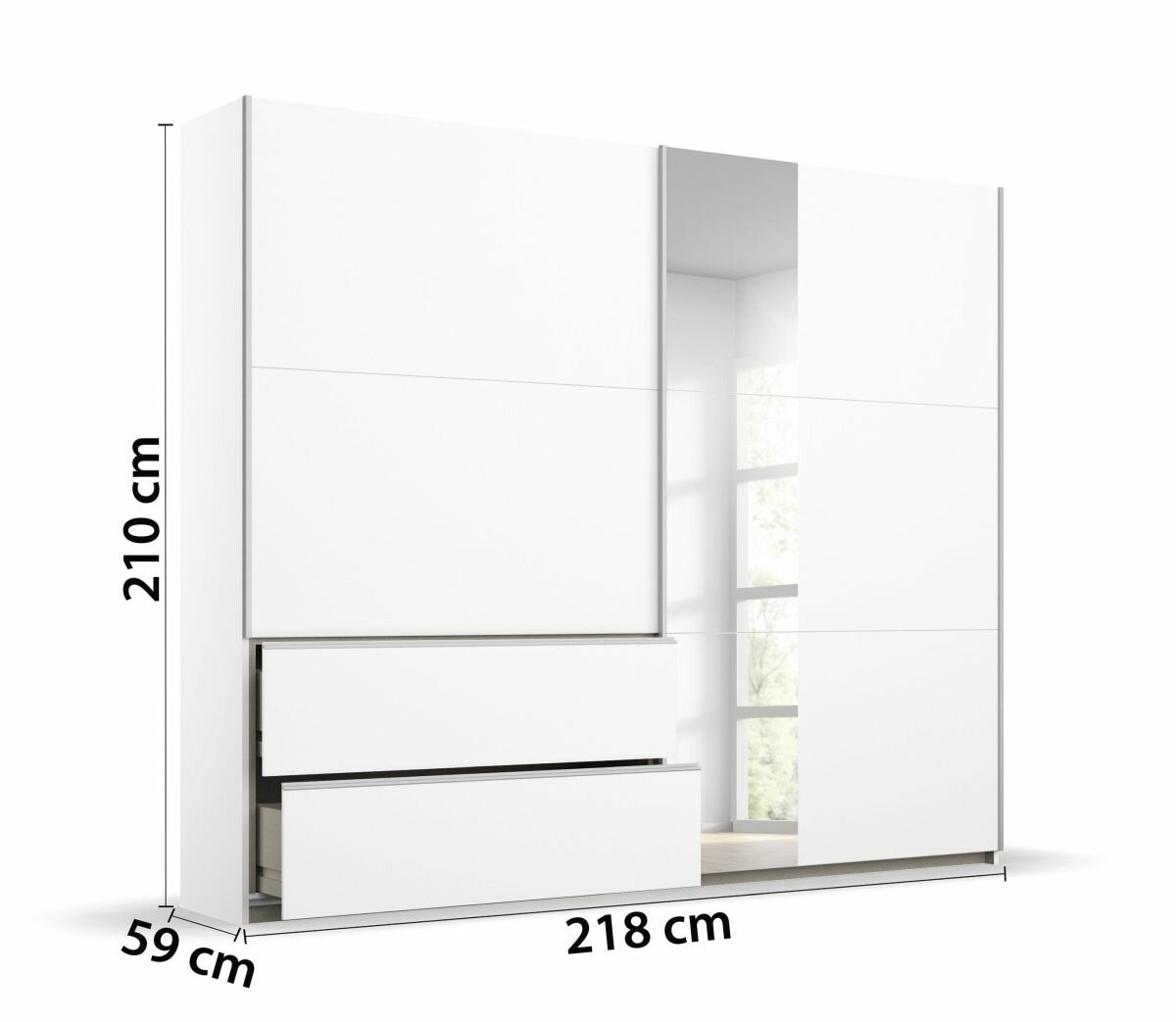 Schwebetürenschrank, Sevilla