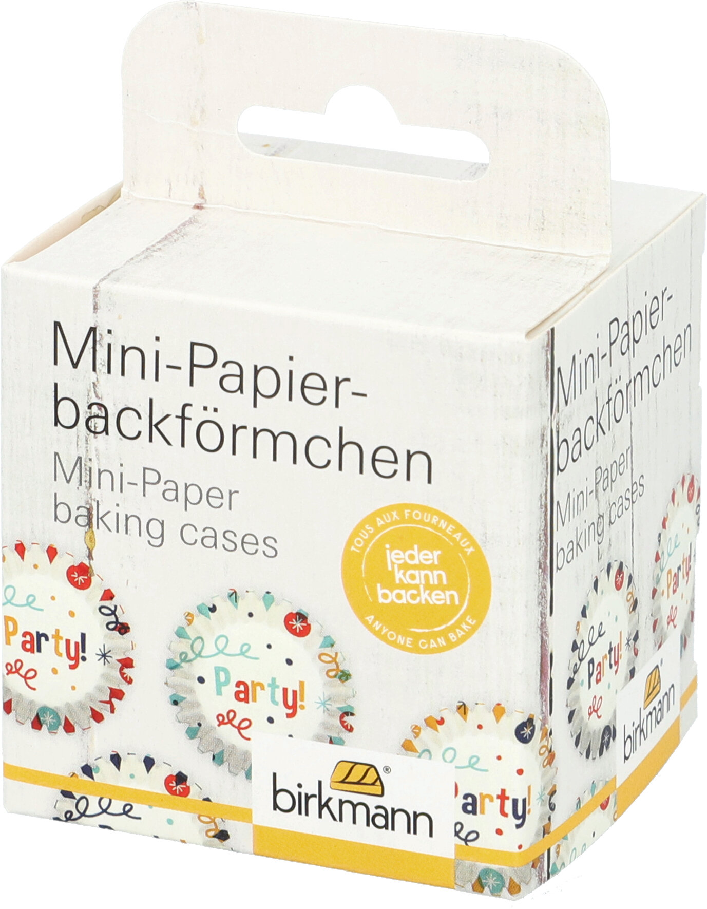 Mini-Papierbackförmchen Mini-Papierbackförmchen