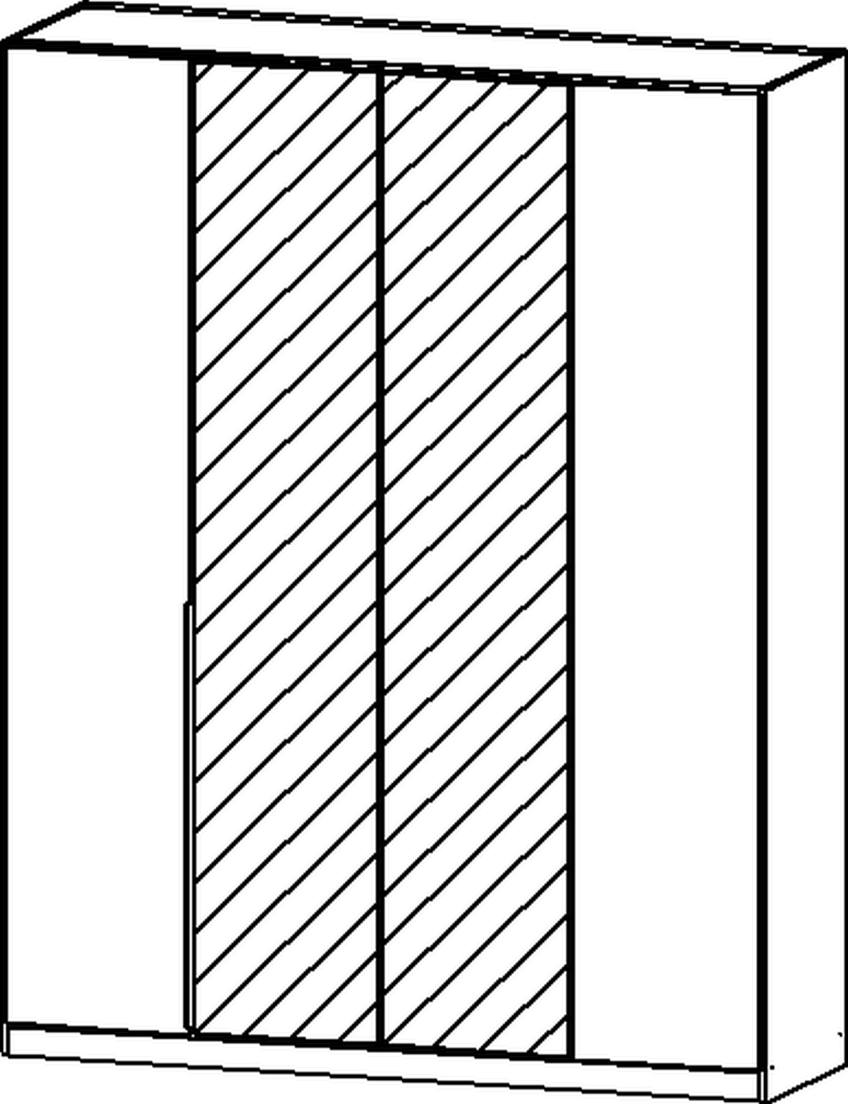 Drehtürenschrank, Alabama