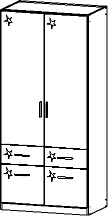 Drehtürenschrank, Celle