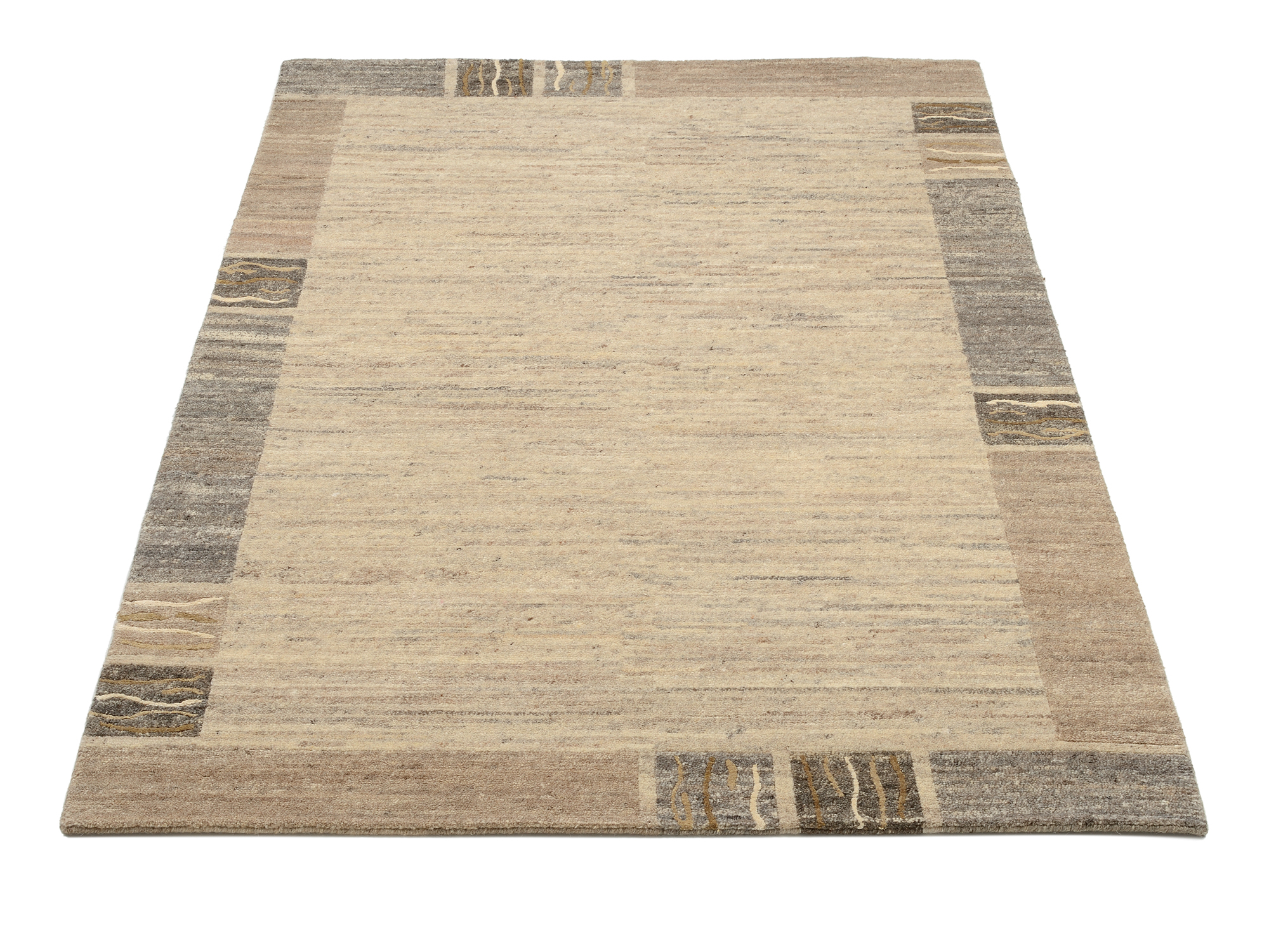 Handknüpfteppich, Natura Silk Greny