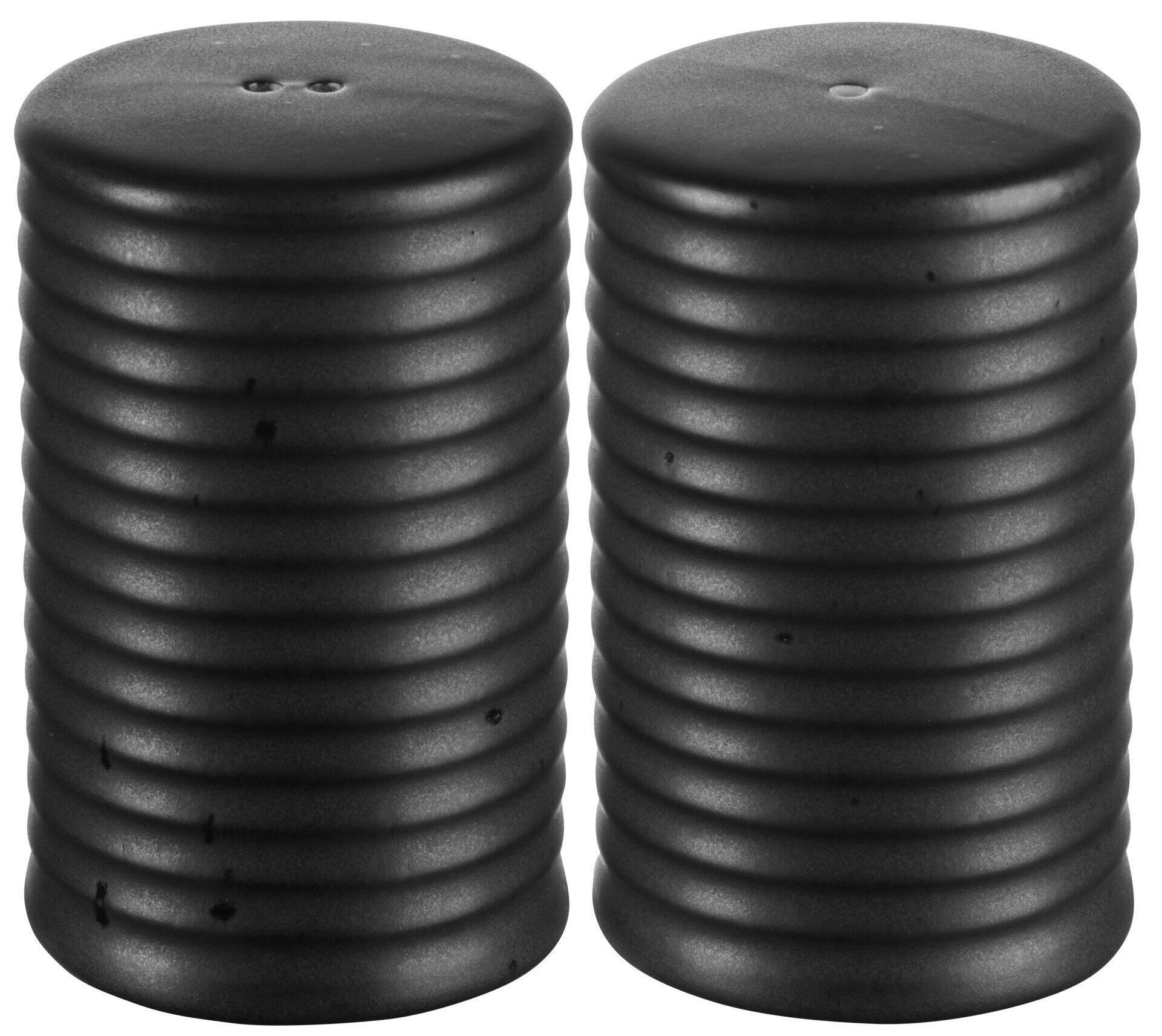 Asa Selection Schwarz Salz-/ Pfeffersteuer, Kitchena – – Ca. Ø 4,1Cm H: 6,5Cm