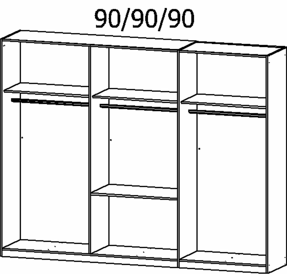 Drehtürenschrank, Alabama