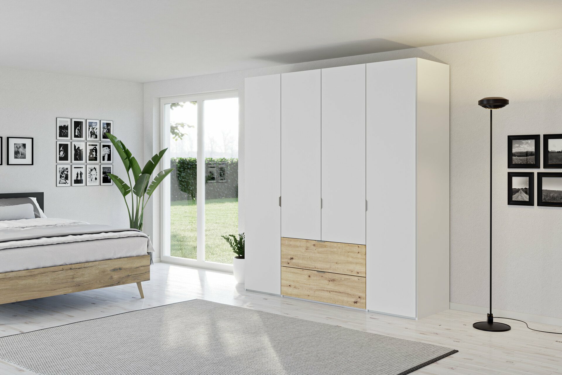 Drehtürenschrank, Longline