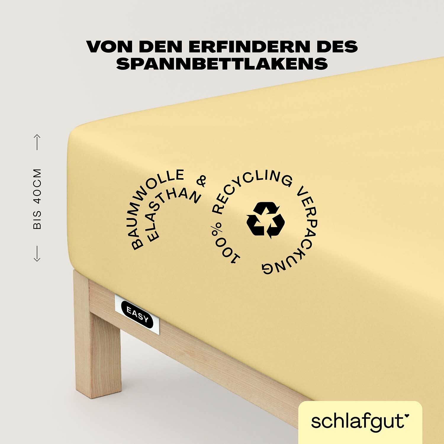 Spannbettlaken, EASY Jersey