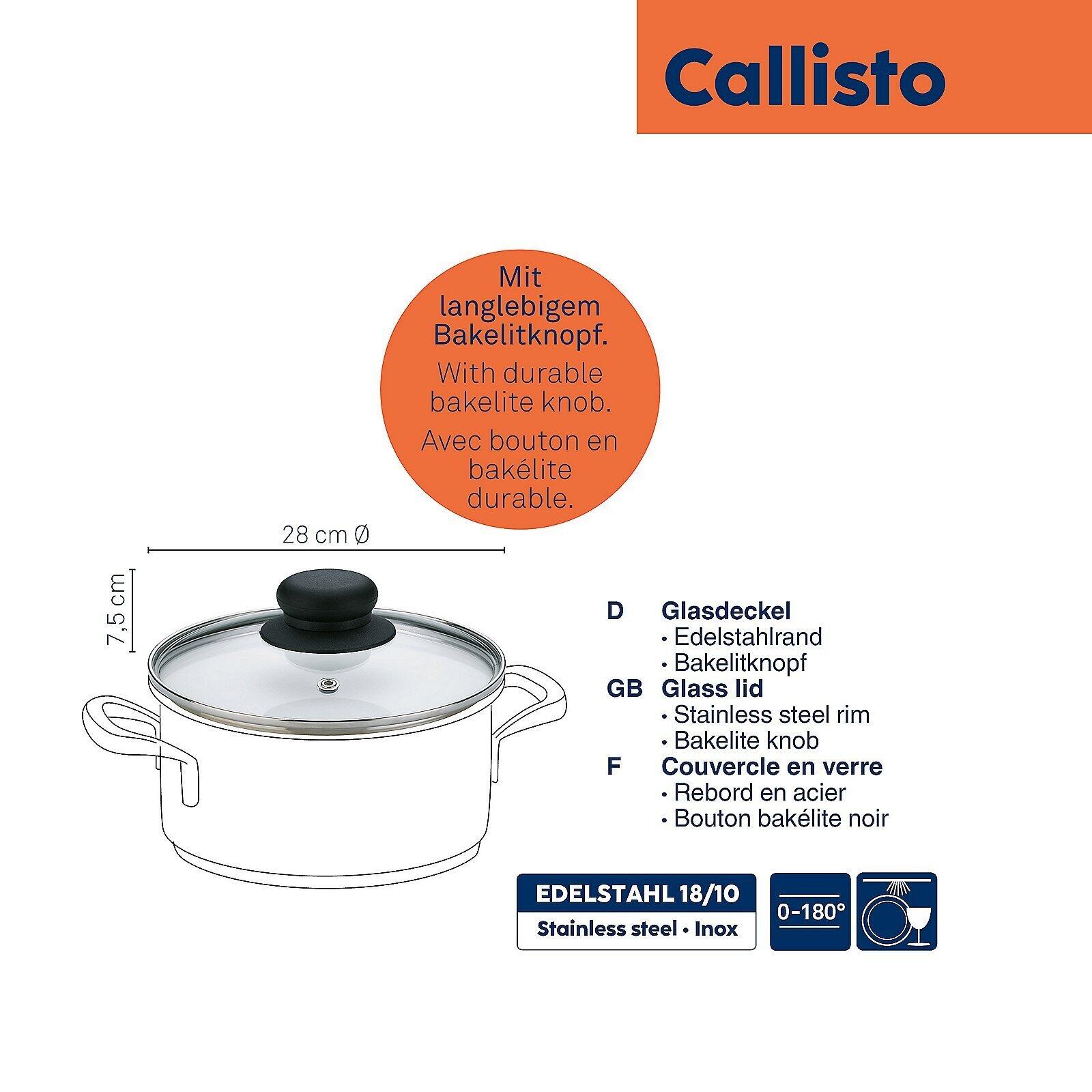 Glasdeckel, Callisto
