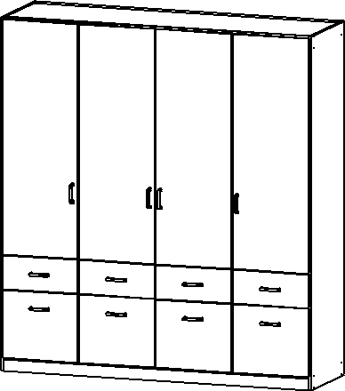 Drehtürenschrank, Bremen