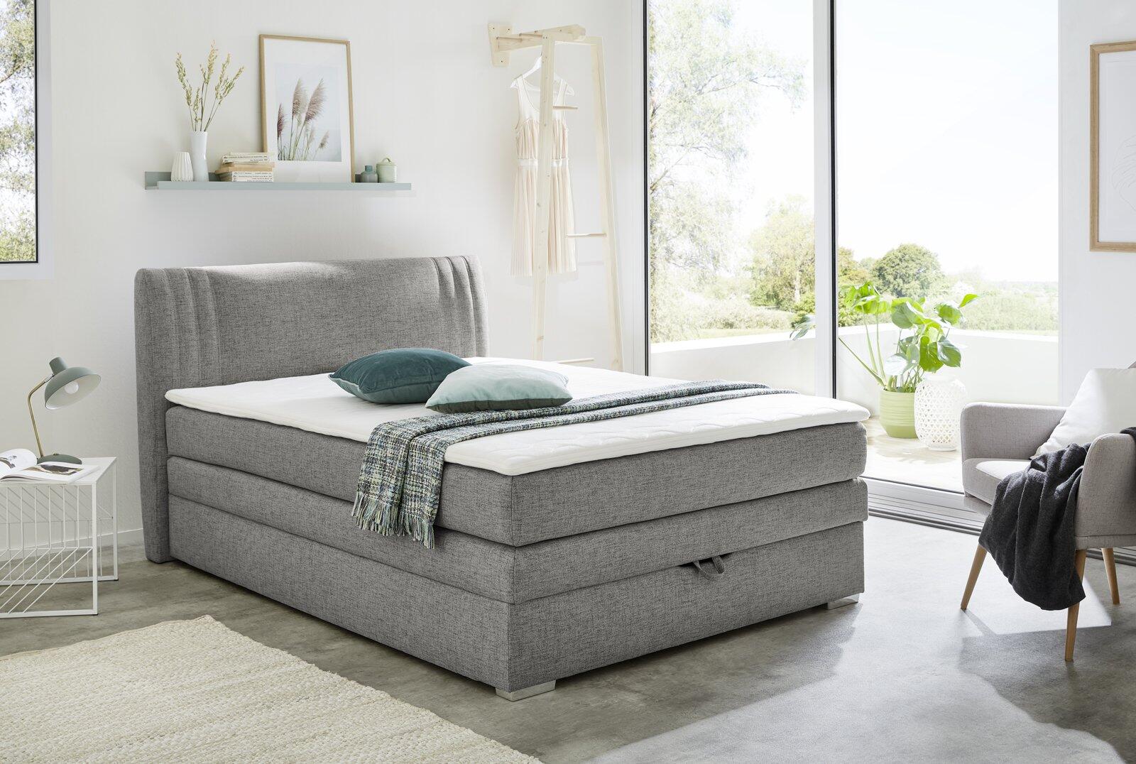 Boxspringbett m bk, Amira