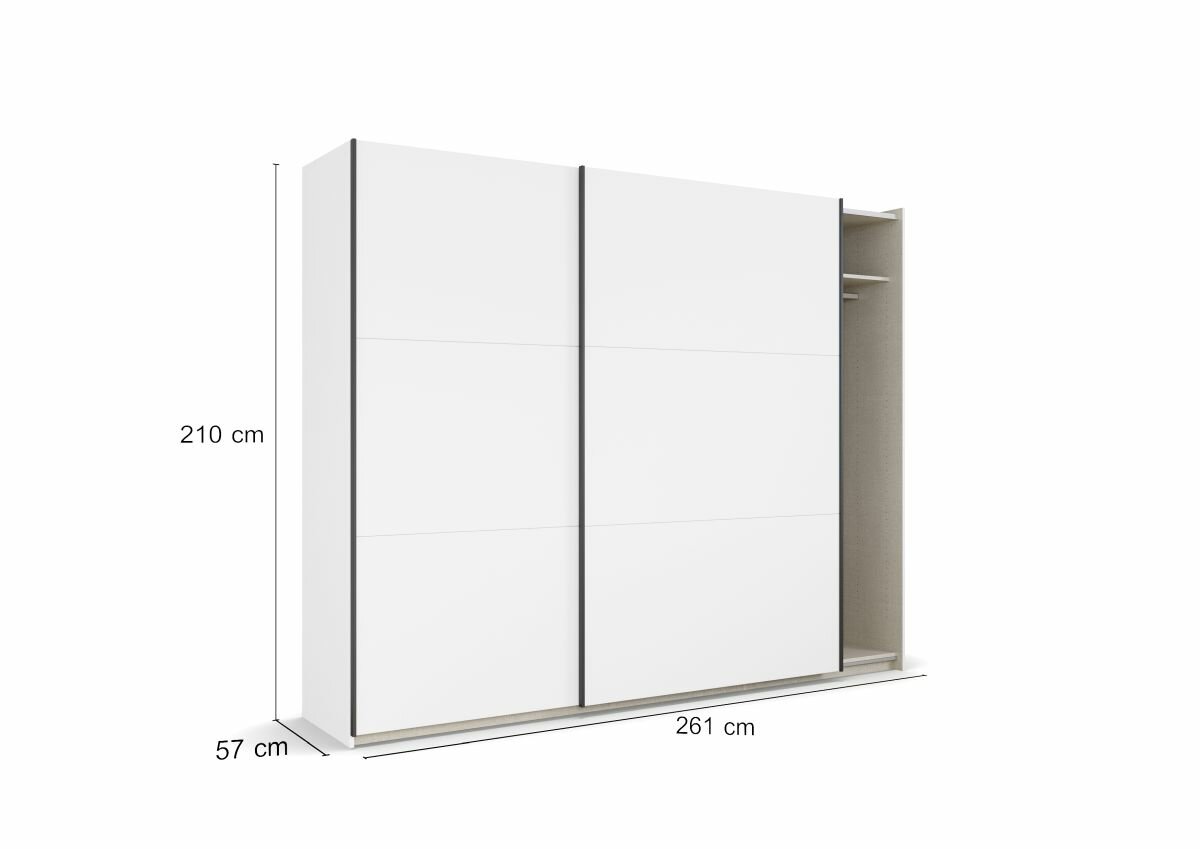 Schwebetürenschrank, Kronach