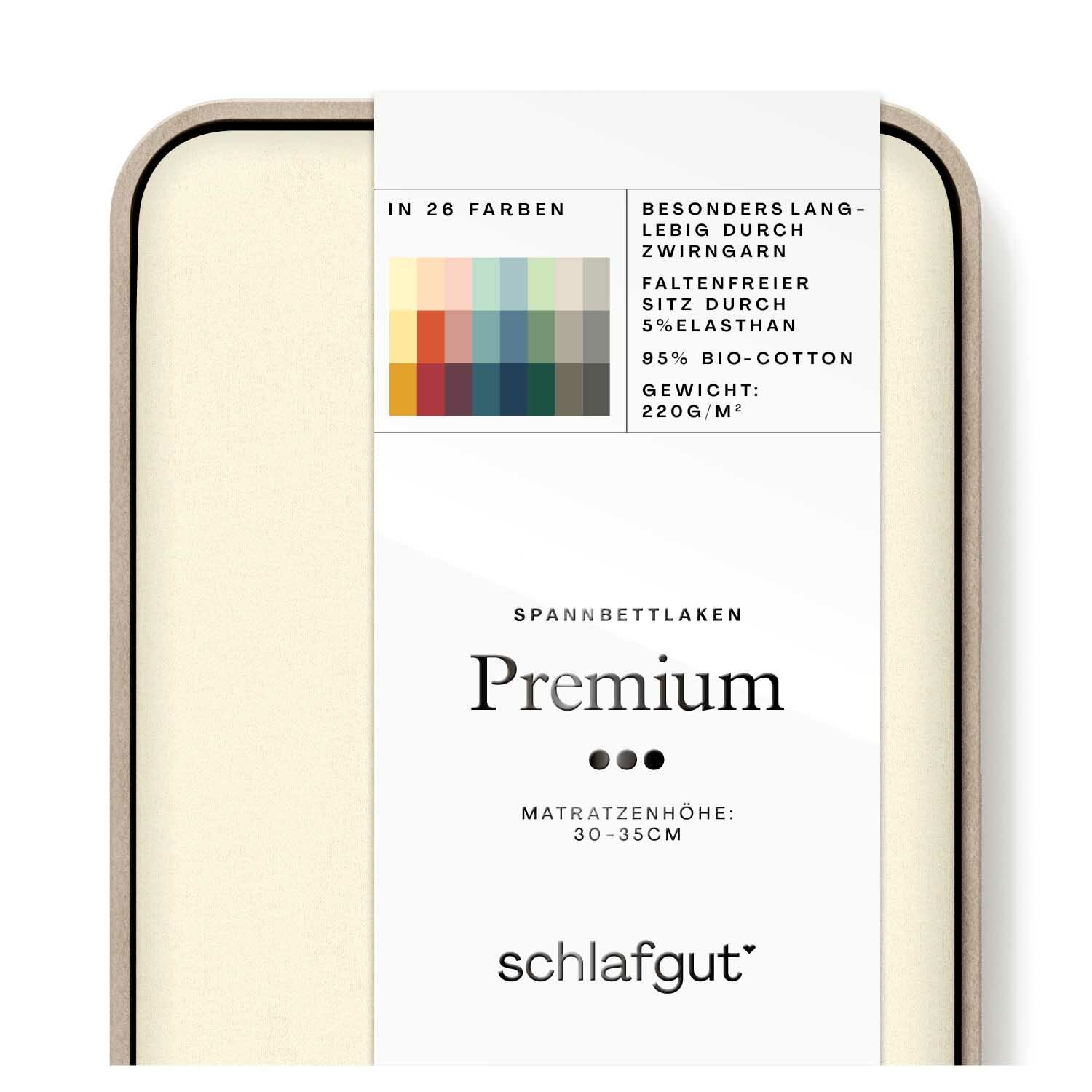 Premium Spannbettlaken