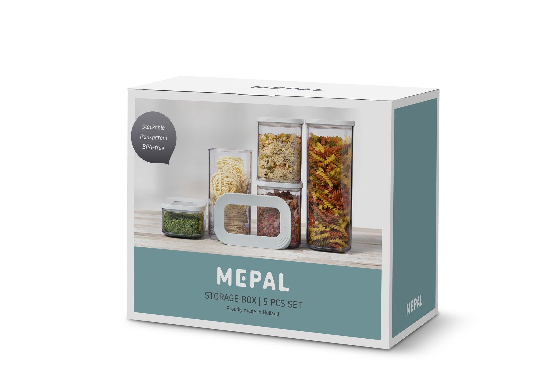 Mepal Rosti Bv Braun Starterset Dose, Modula – Weiß – Ca.14,8X27,5X23cm
