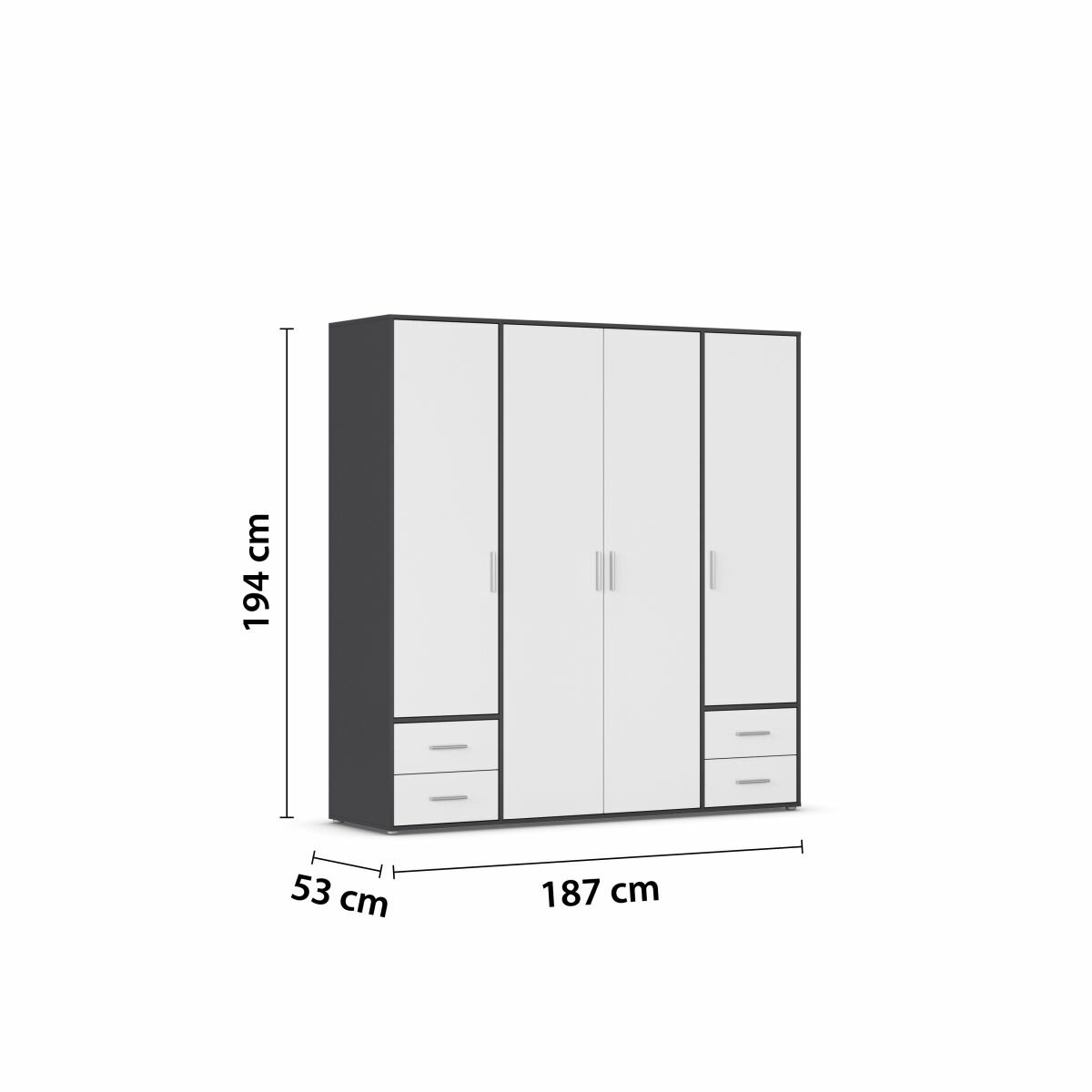 Drehtürenschrank, Voyager