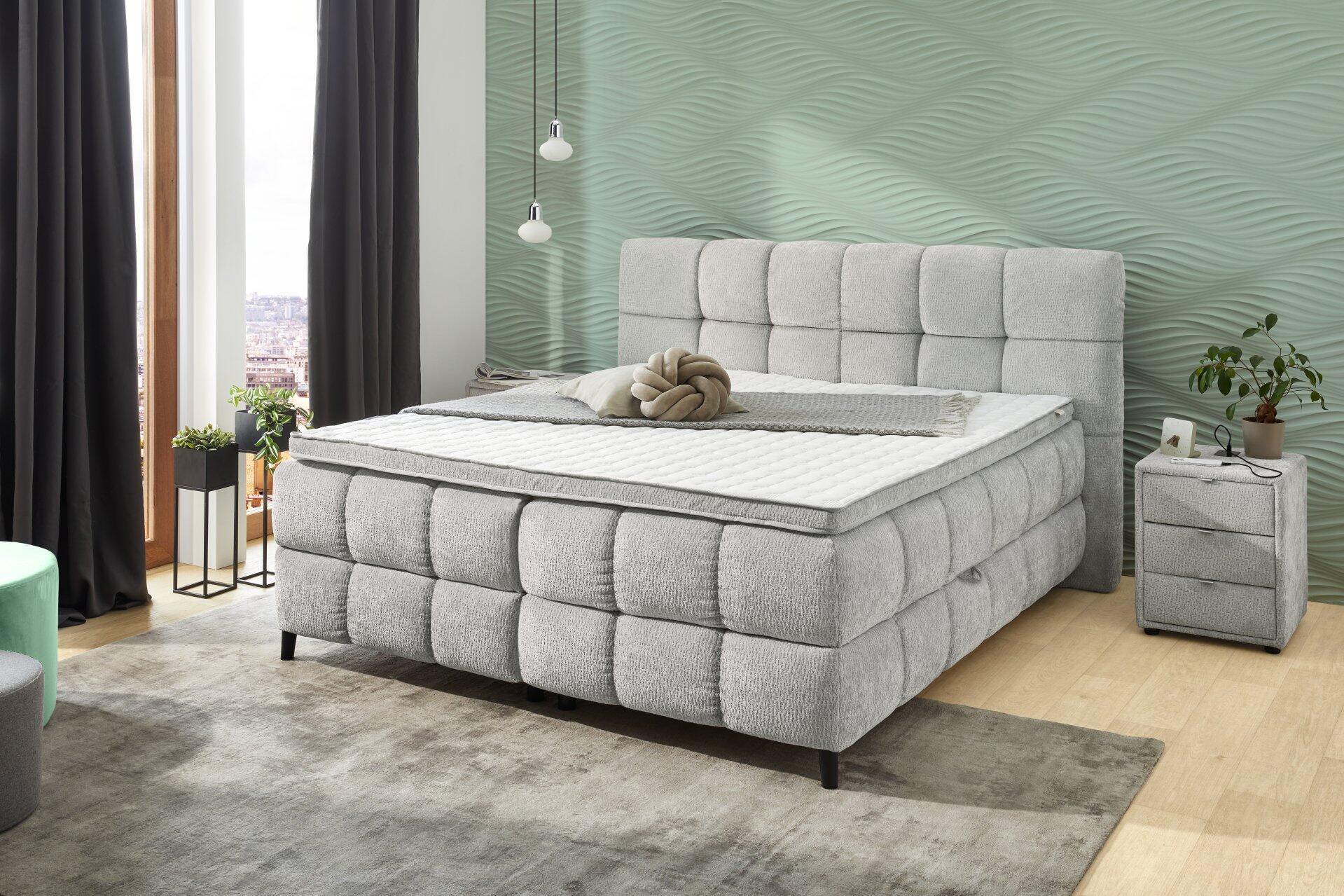 Boxspringbett m bk, Molly
