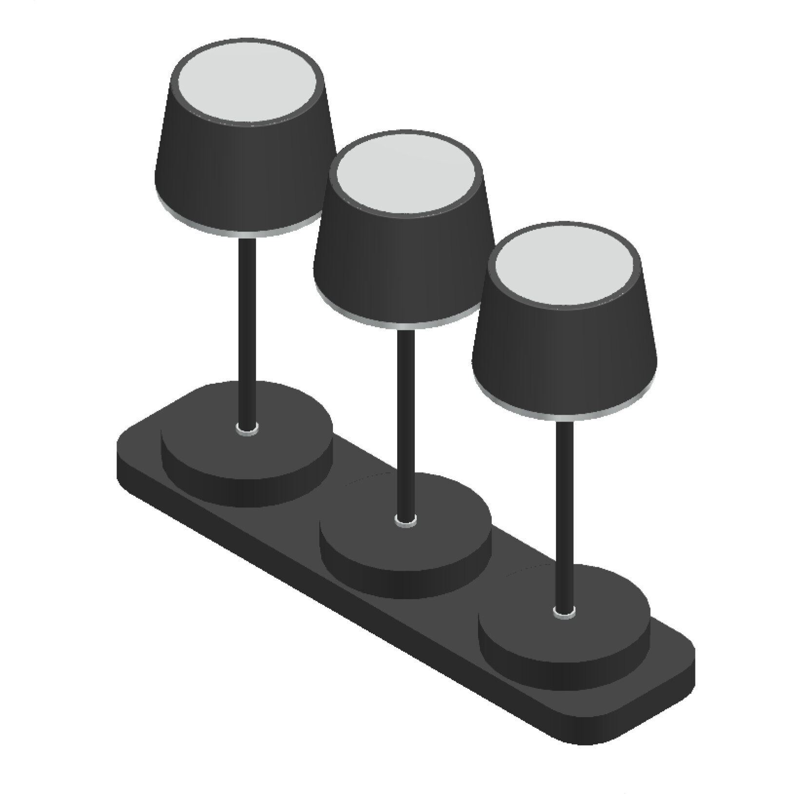 Tischleuchte Set, Gardo