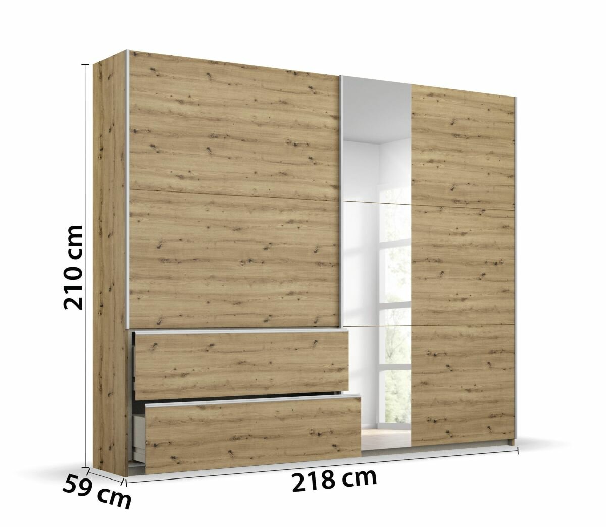 Schwebetürenschrank, Sevilla