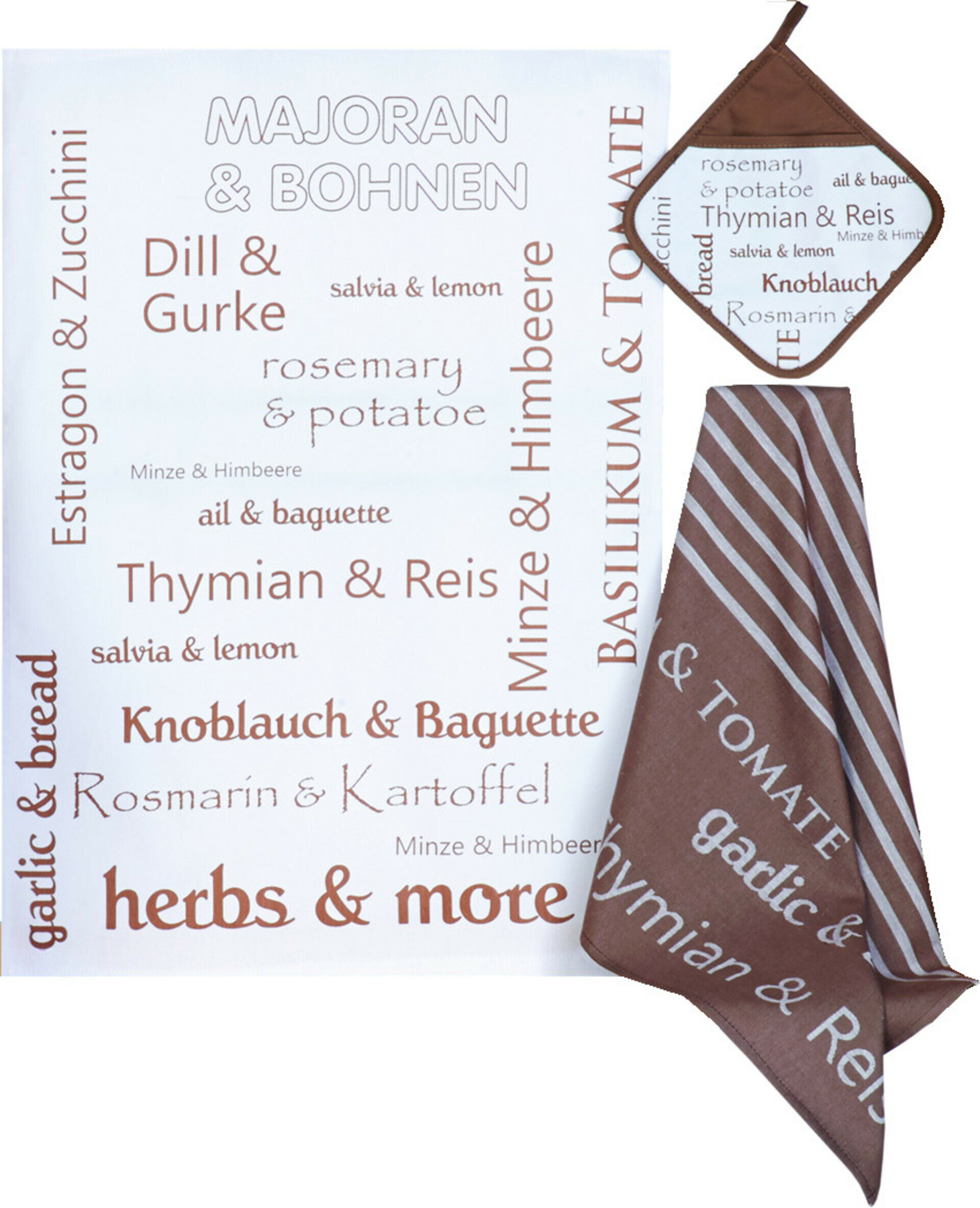 Geschirrtücher, Herbs & More