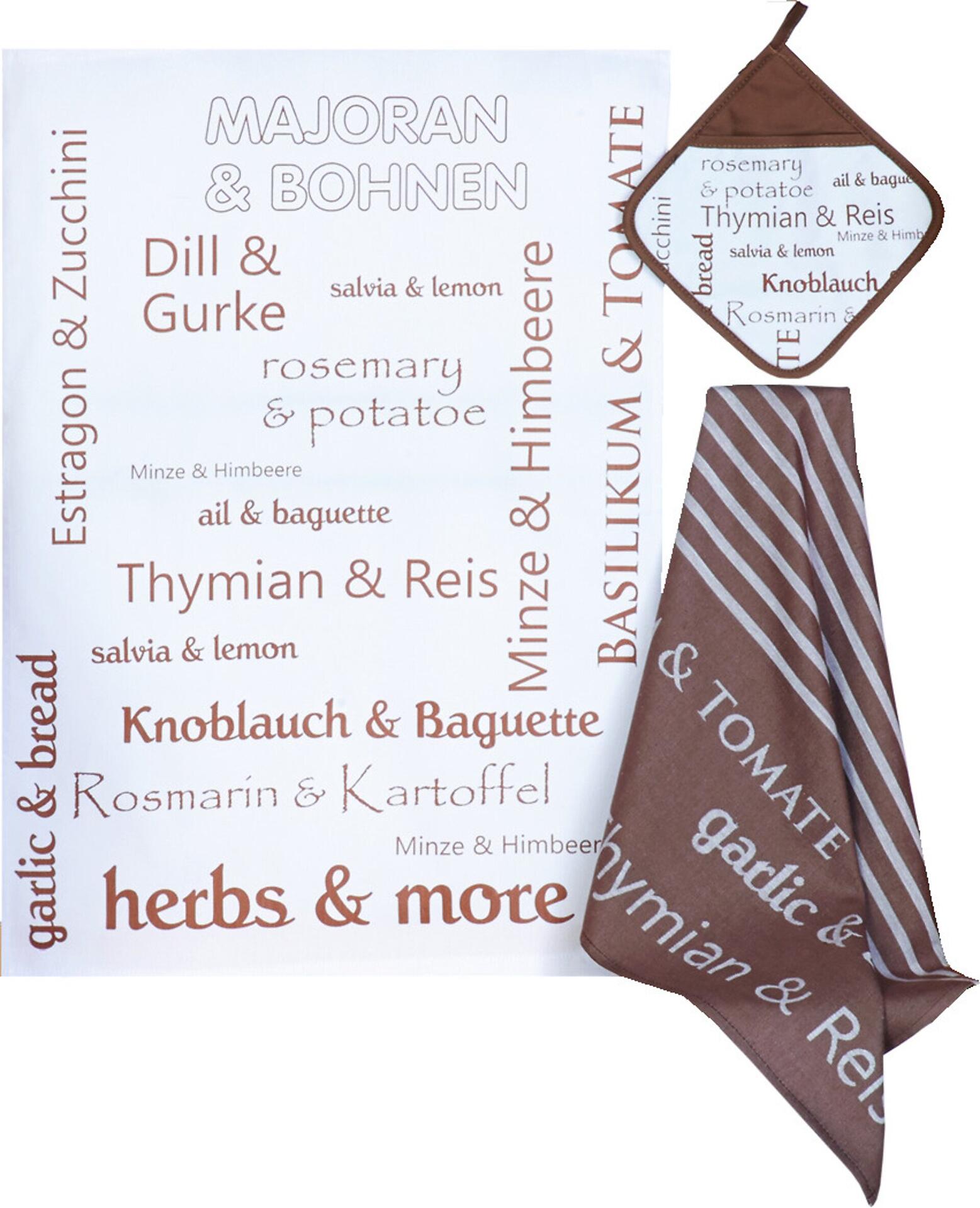 Geschirrtücher, Herbs & More