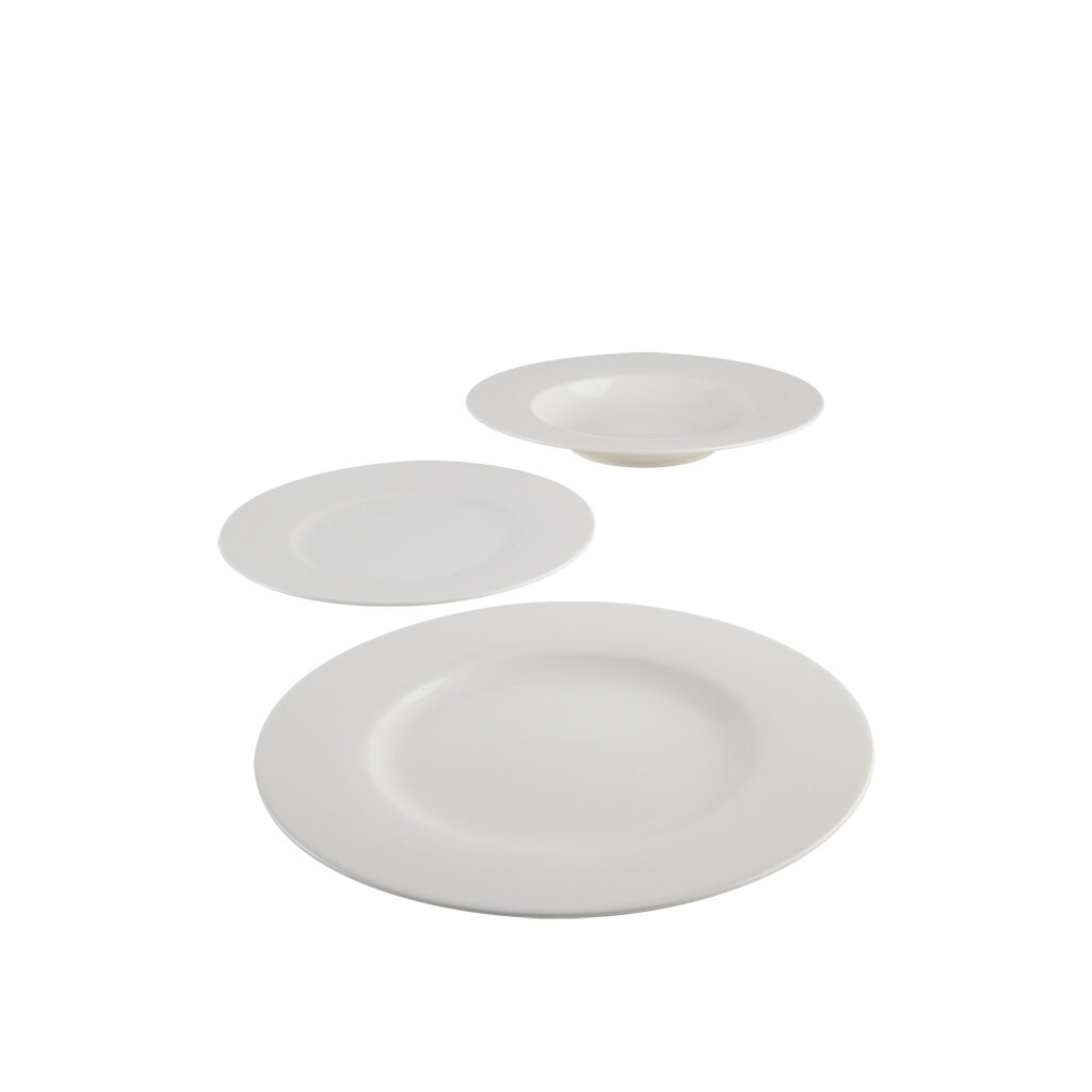 Starter Teller Set 12tlg., Basic White