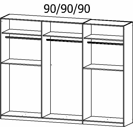 Drehtürenschrank, Ticao