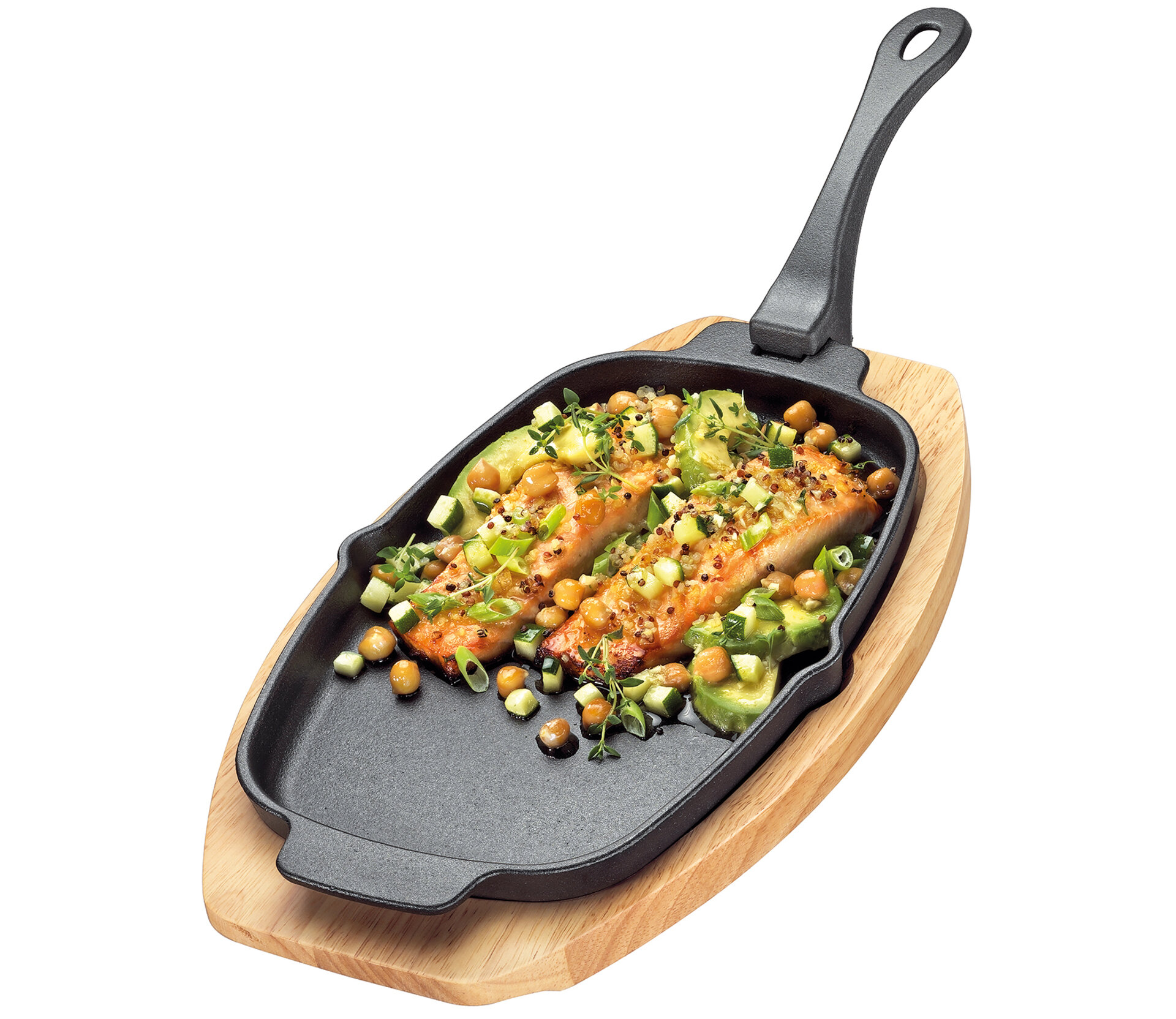 Servierpfanne, Bbq