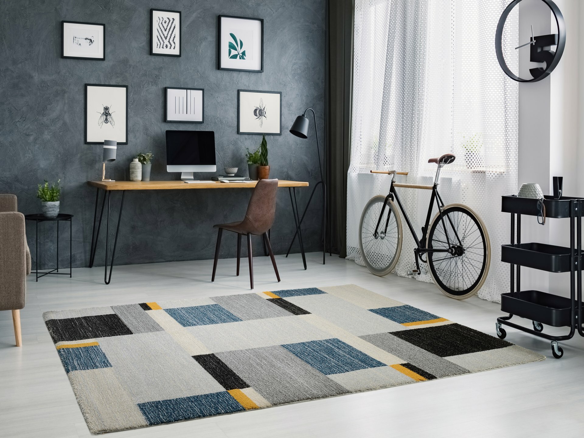 Maschinenwebteppich, Salda