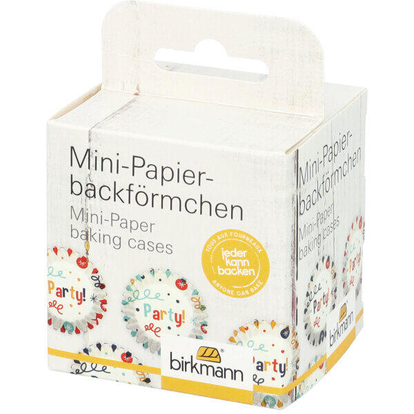 Birkmann Rbv Braun Mini-Papierbackförmchen – Multicolor – Ca.2,5Xcm