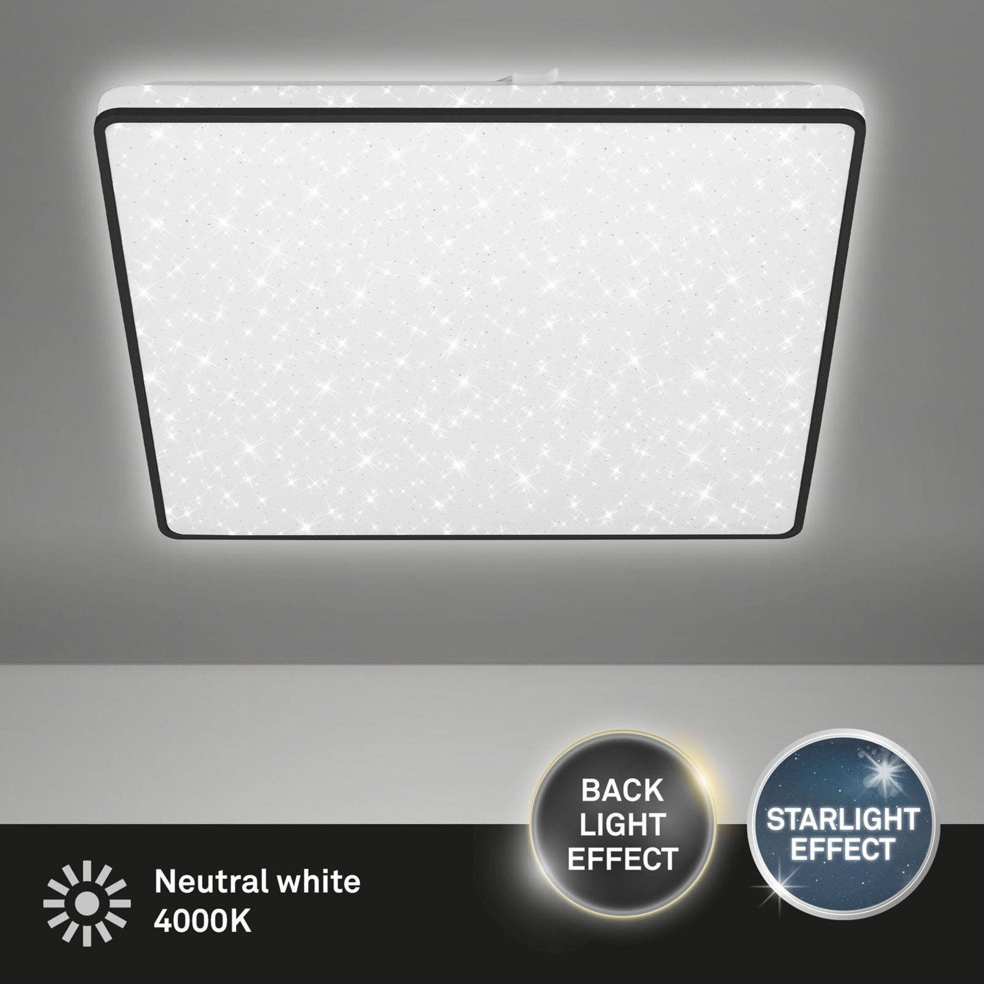 Wand- und Deckenleuchte, Lino