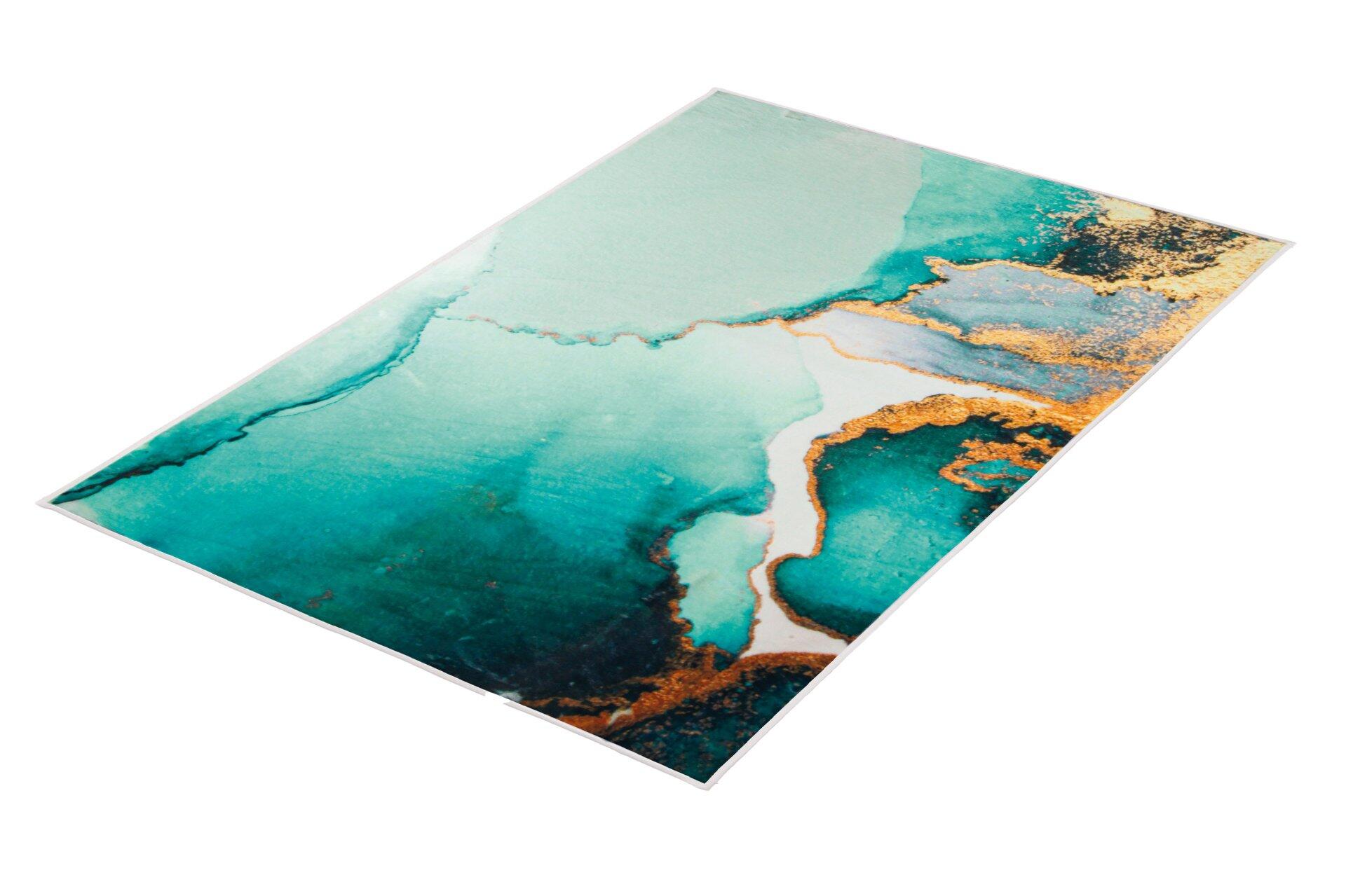 Badteppich, Teal