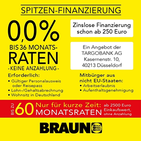 Bild der Aktion: 0,0%-Finanzierung bei BRAUN