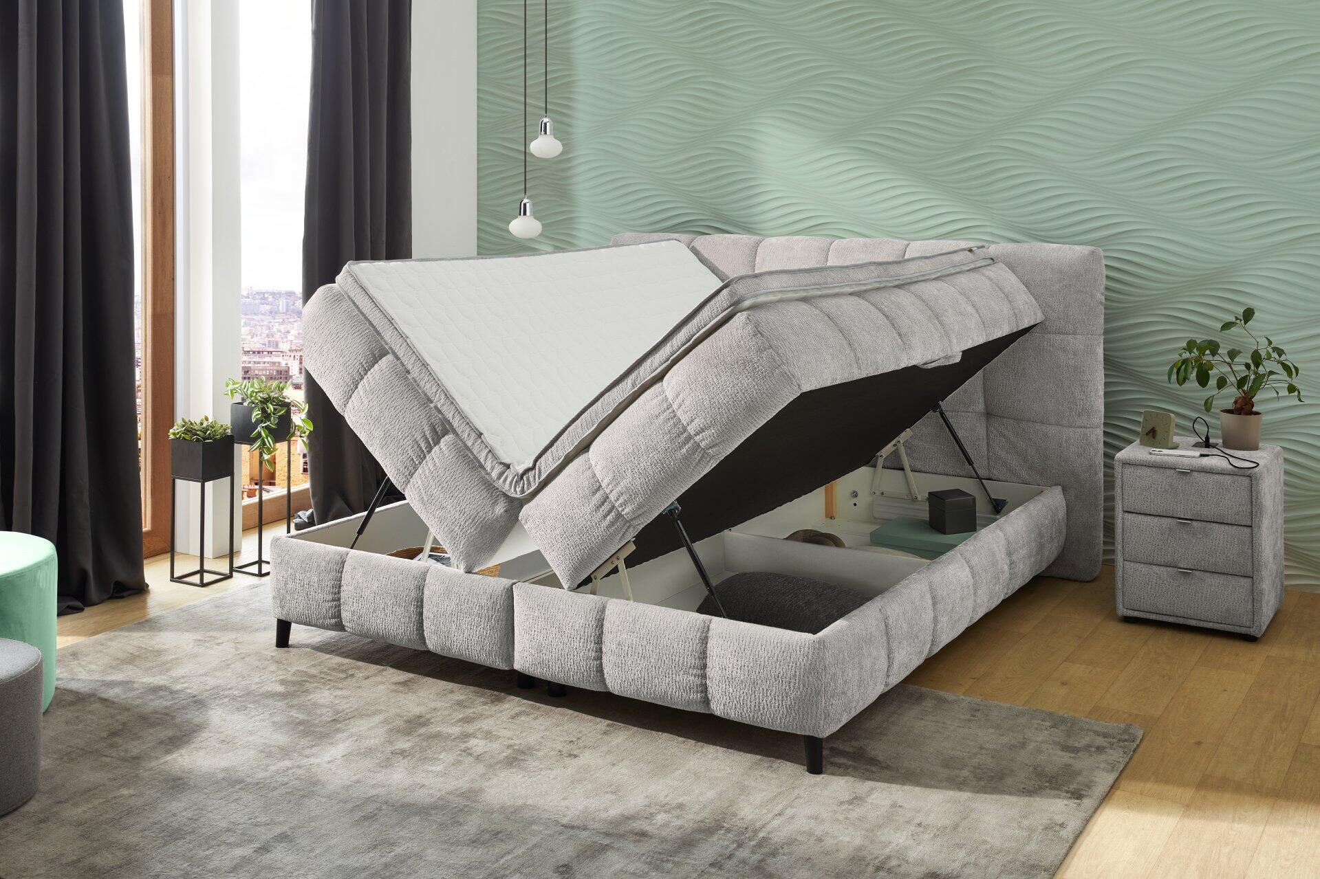Boxspringbett m bk, Molly