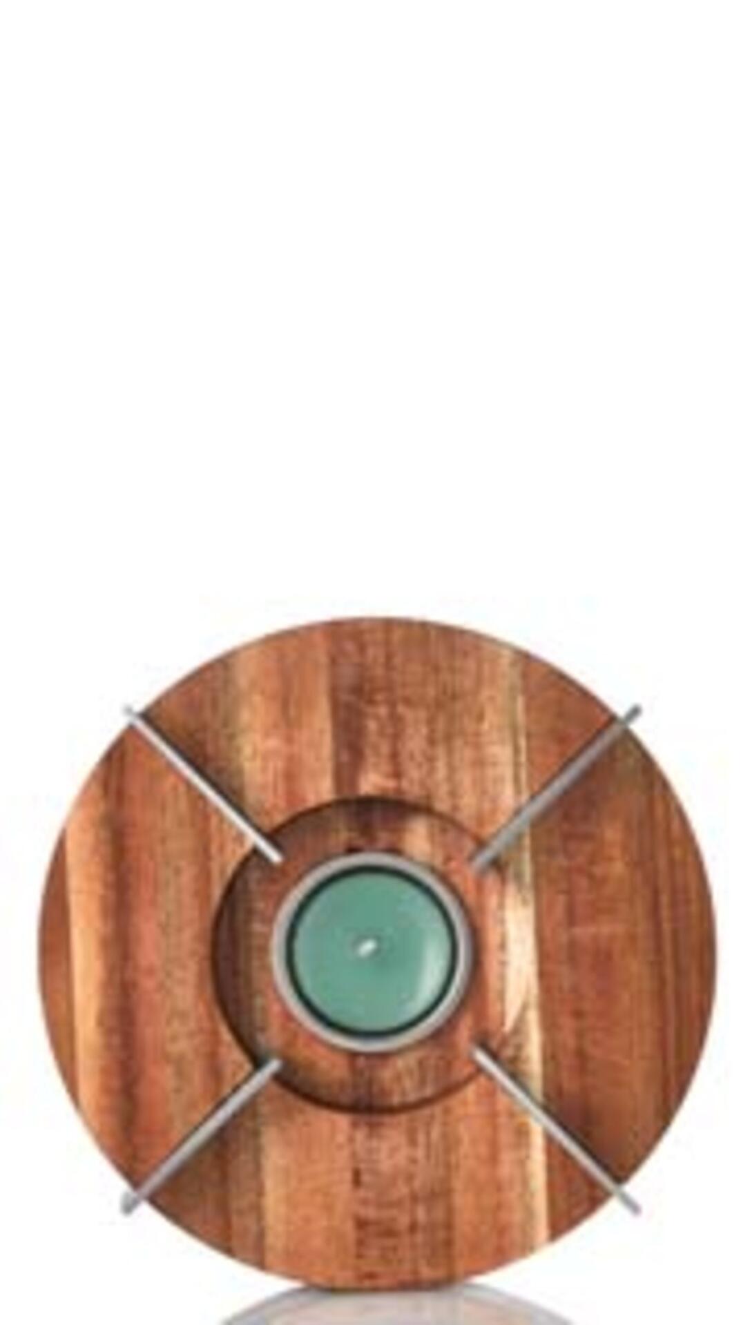 Adhoc Braun Stövchen Und Speisenwärmer, Tuto – Holzfarben – Ca.5,5Xcm
