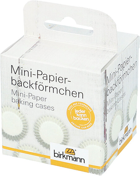 Mini-Papierbackförmchen