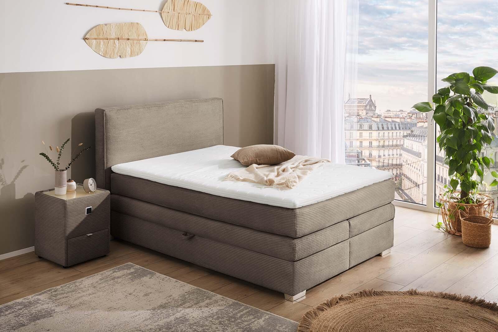 Boxspringbett m bk, Arabella